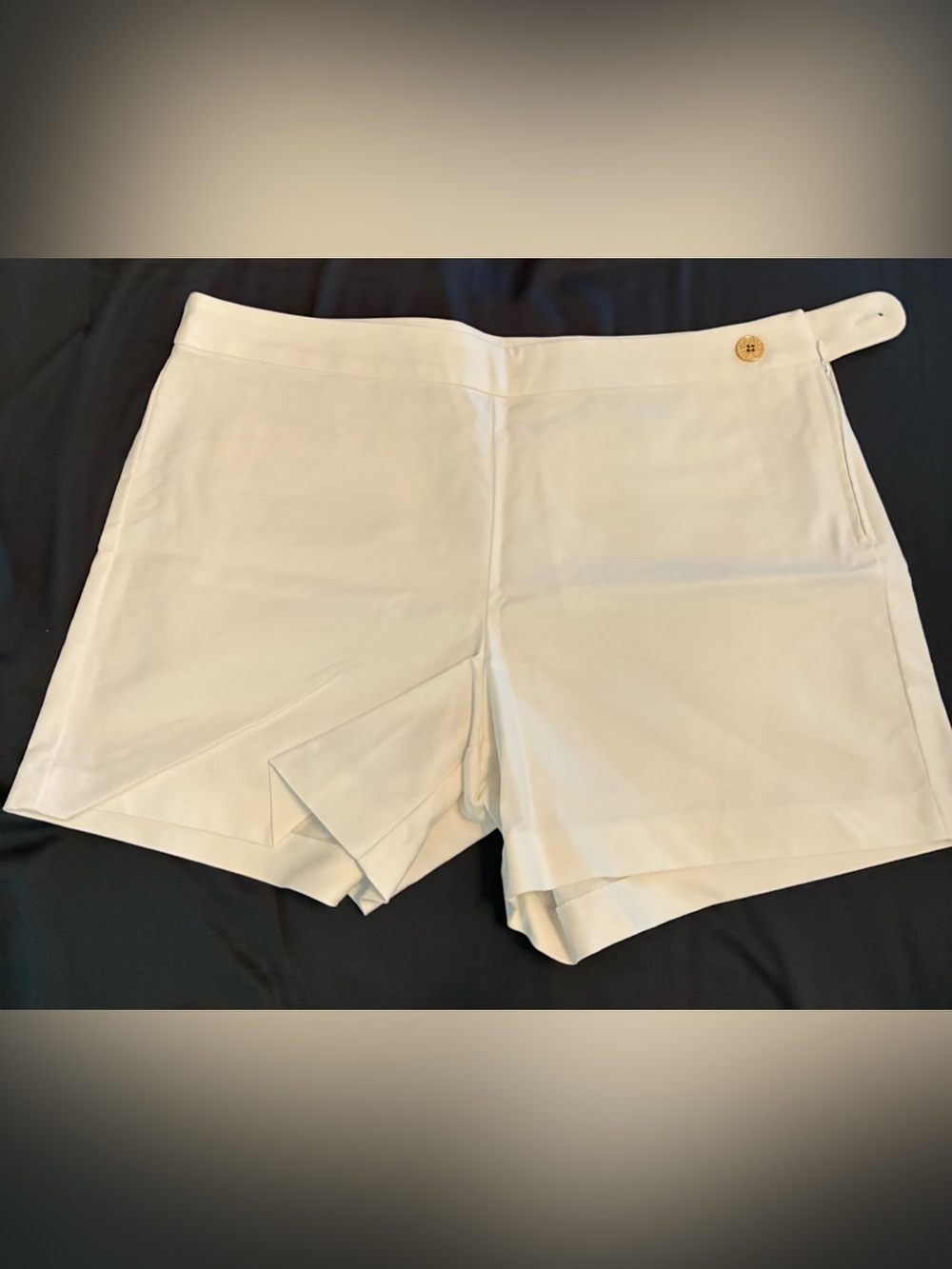 Lilly Pulitzer Tennis Whites, High-Waist Tailored Shorts